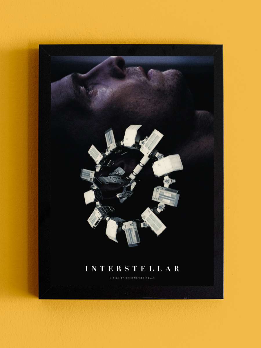 Yıldızlararası - Interstellar Film Tablo Siyah Çerçeveli Film Poster Afiş Tablo - En İyi Fiyatlarla