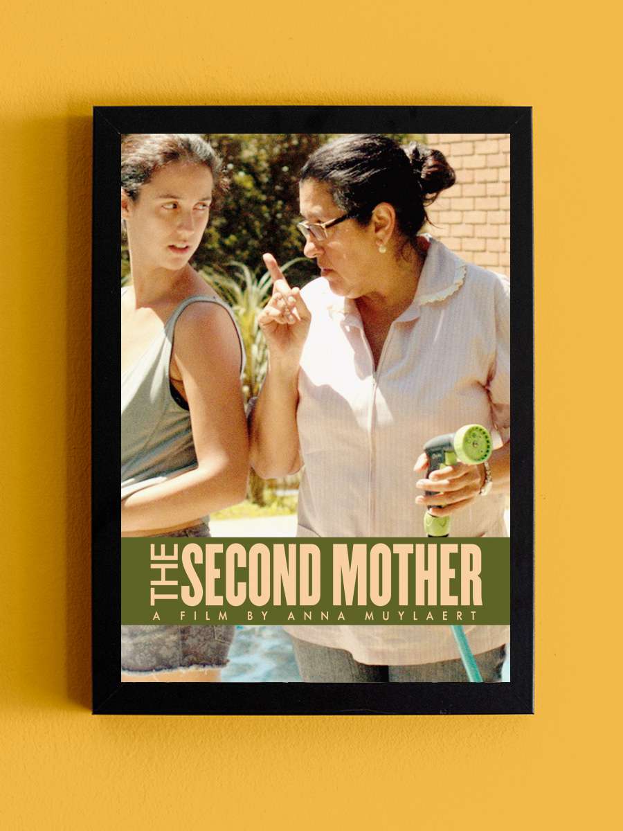 Annemle Geçen Yaz - Que Horas Ela Volta? Film Tablo Siyah Çerçeveli Film Poster Afiş Tablo - En İyi Fiyatlarla