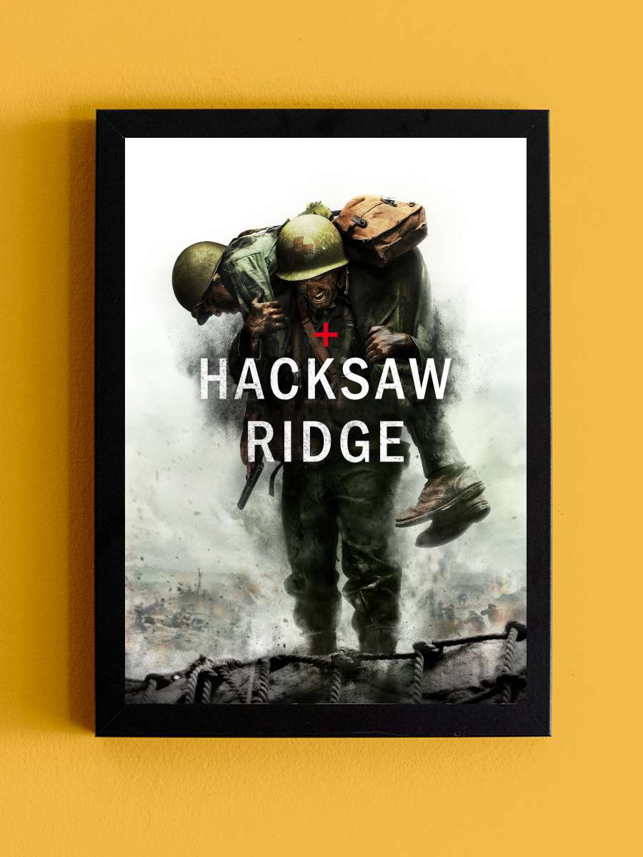 Savaş Vadisi - Hacksaw Ridge Film Tablo Siyah Çerçeveli Film Poster Afiş Tablo - En İyi Fiyatlarla