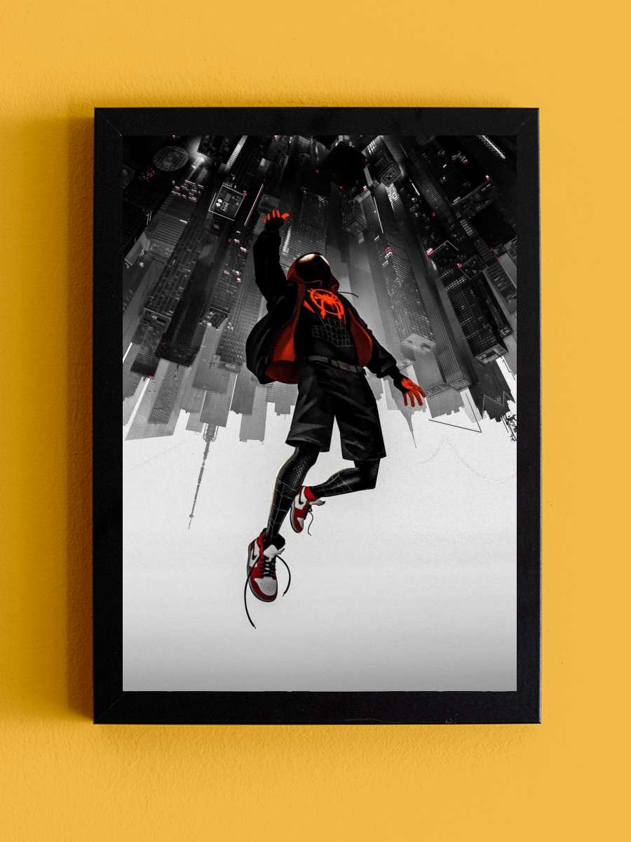 Örümcek Adam: Örümcek Evreninde - Spider-Man: Into the Spider-Verse Film Tablo Siyah Çerçeveli Film Poster Afiş Tablo - En İyi Fiyatlarla