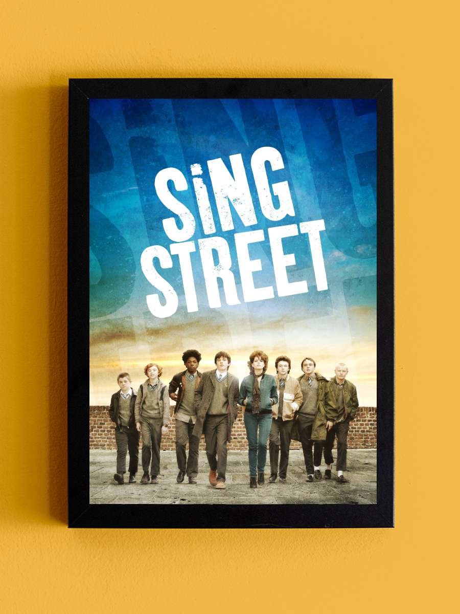 Sing Street Film Tablo Siyah Çerçeveli Film Poster Afiş Tablo - En İyi Fiyatlarla