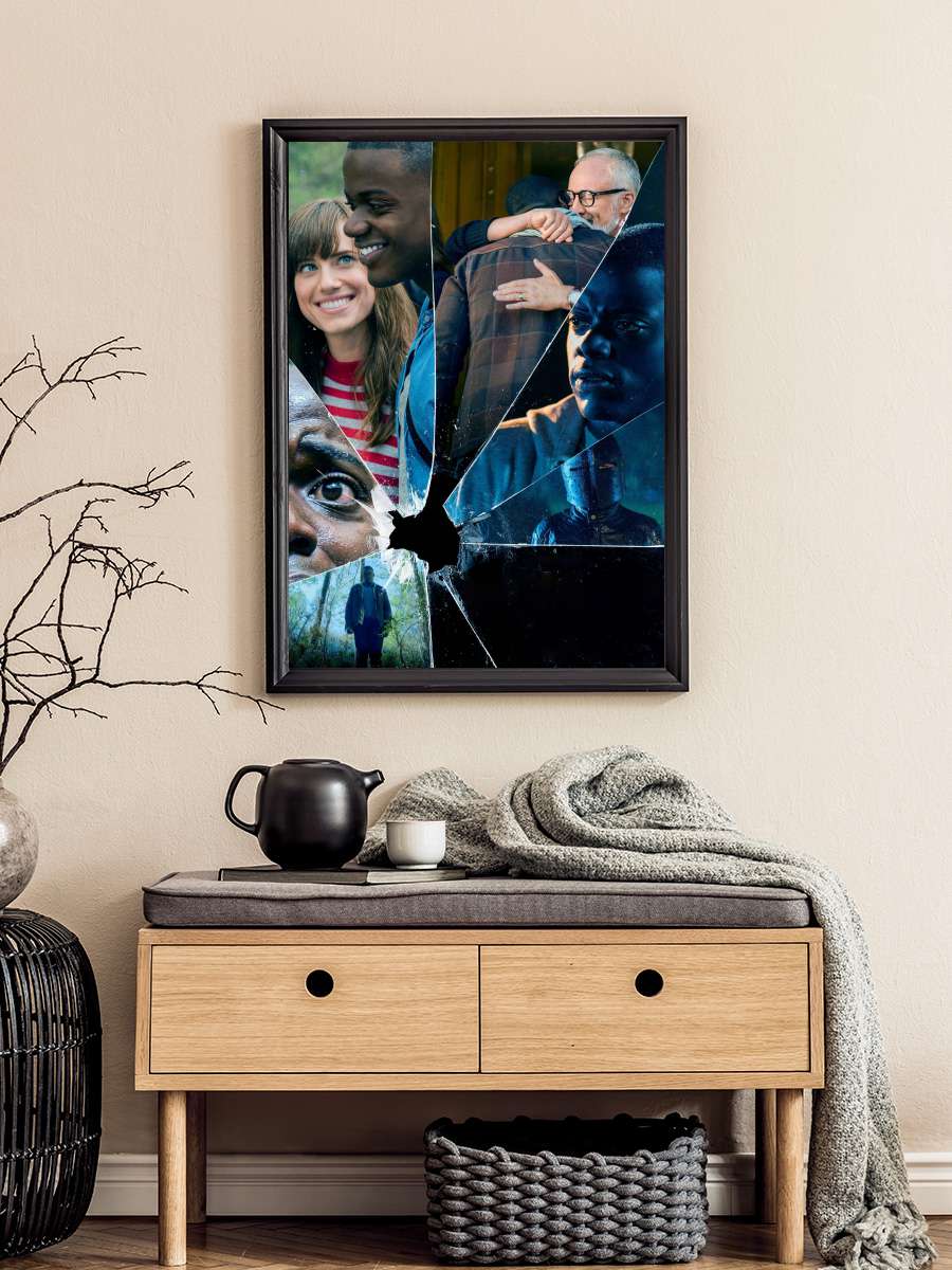 Kapan - Get Out Film Tablo Siyah Çerçeveli Film Poster Afiş Tablo