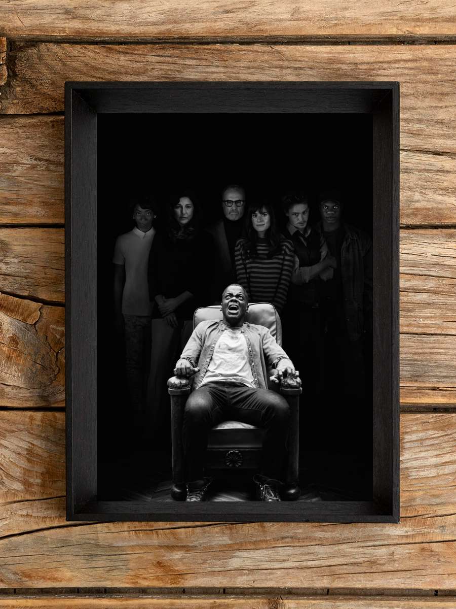 Kapan - Get Out Film Tablo Siyah Çerçeveli Film Poster Afiş Tablo