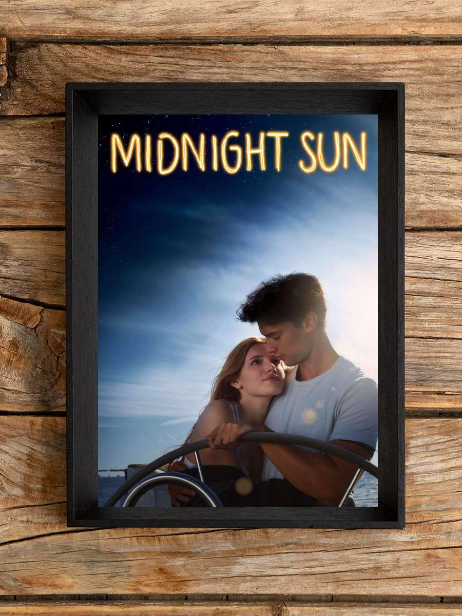 Midnight Sun Film Tablo Siyah Çerçeveli Film Poster Afiş Tablo