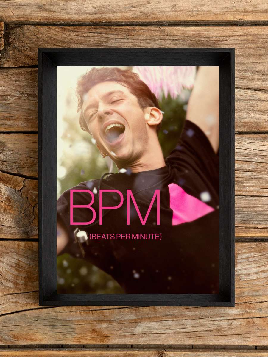 Kalp Atışı Dakikada 120 - 120 battements par minute Film Tablo Siyah Çerçeveli Film Poster Afiş Tablo