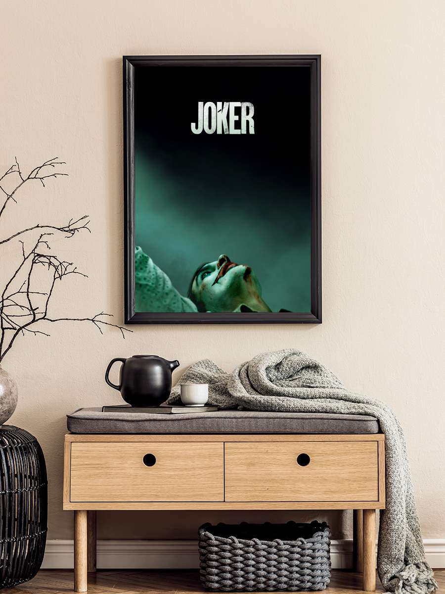 Joker Film Tablo Siyah Çerçeveli Film Poster Afiş Tablo