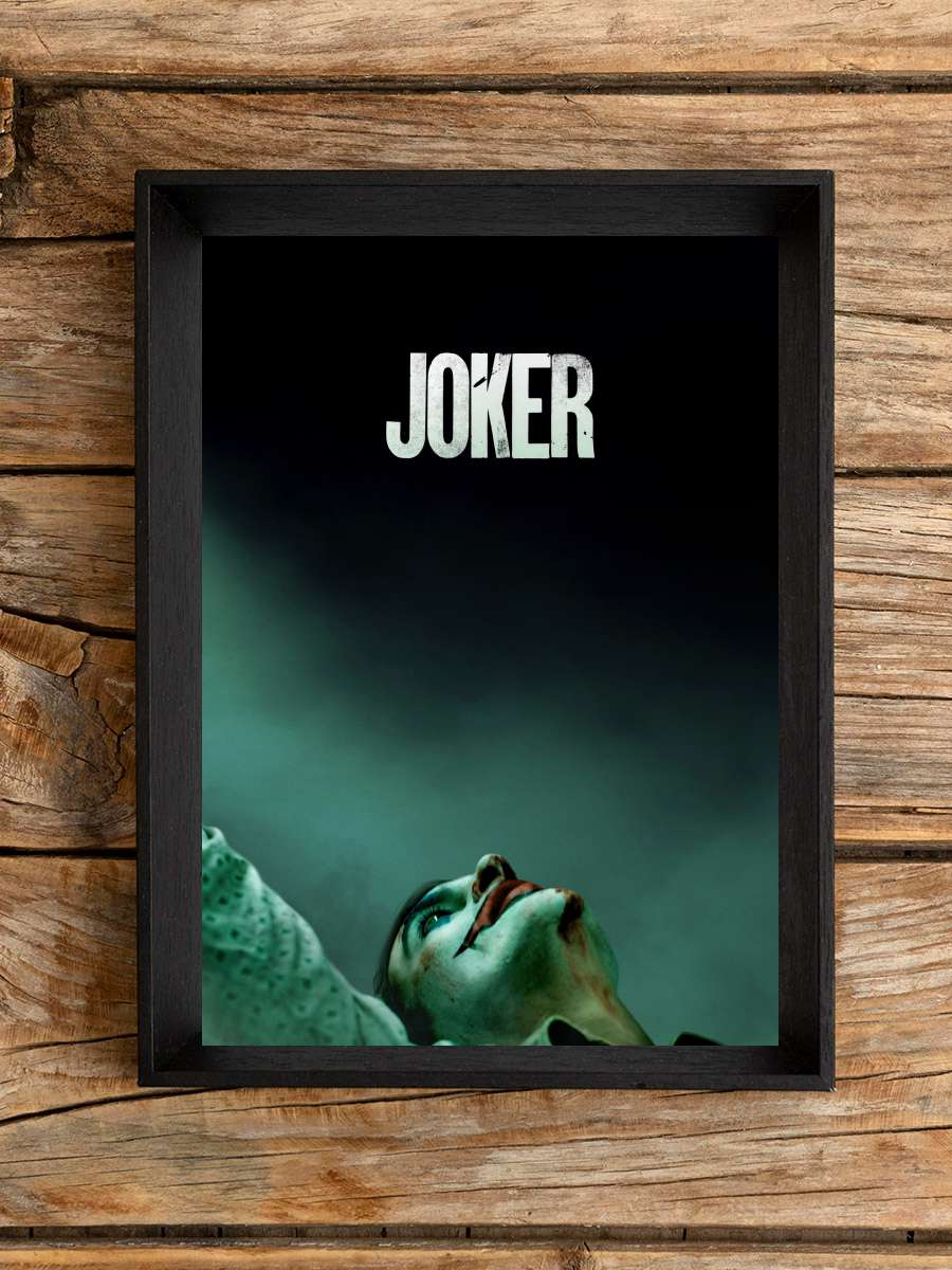 Joker Film Tablo Siyah Çerçeveli Film Poster Afiş Tablo