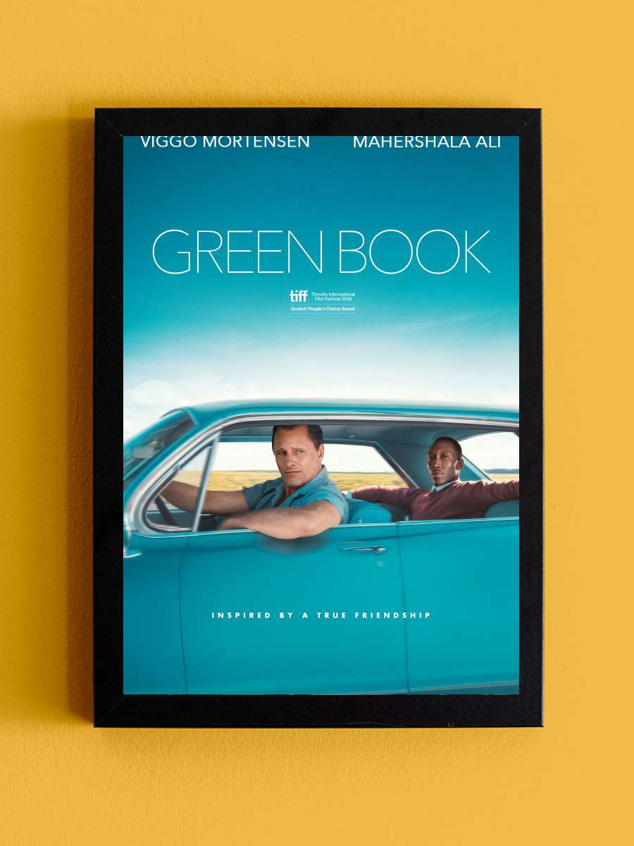 Yeşil Rehber - Green Book Film Tablo Siyah Çerçeveli Film Poster Afiş Tablo