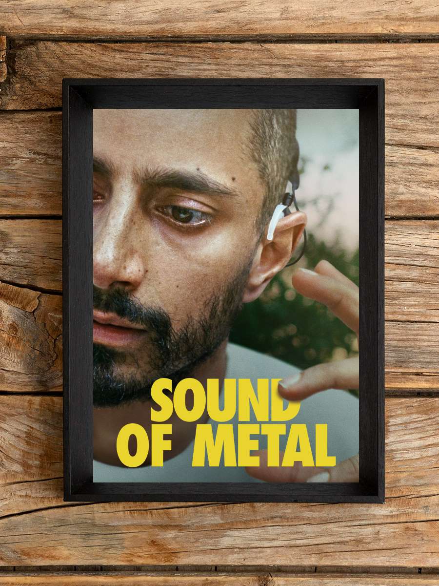 Sound of Metal Film Tablo Siyah Çerçeveli Film Poster Afiş Tablo