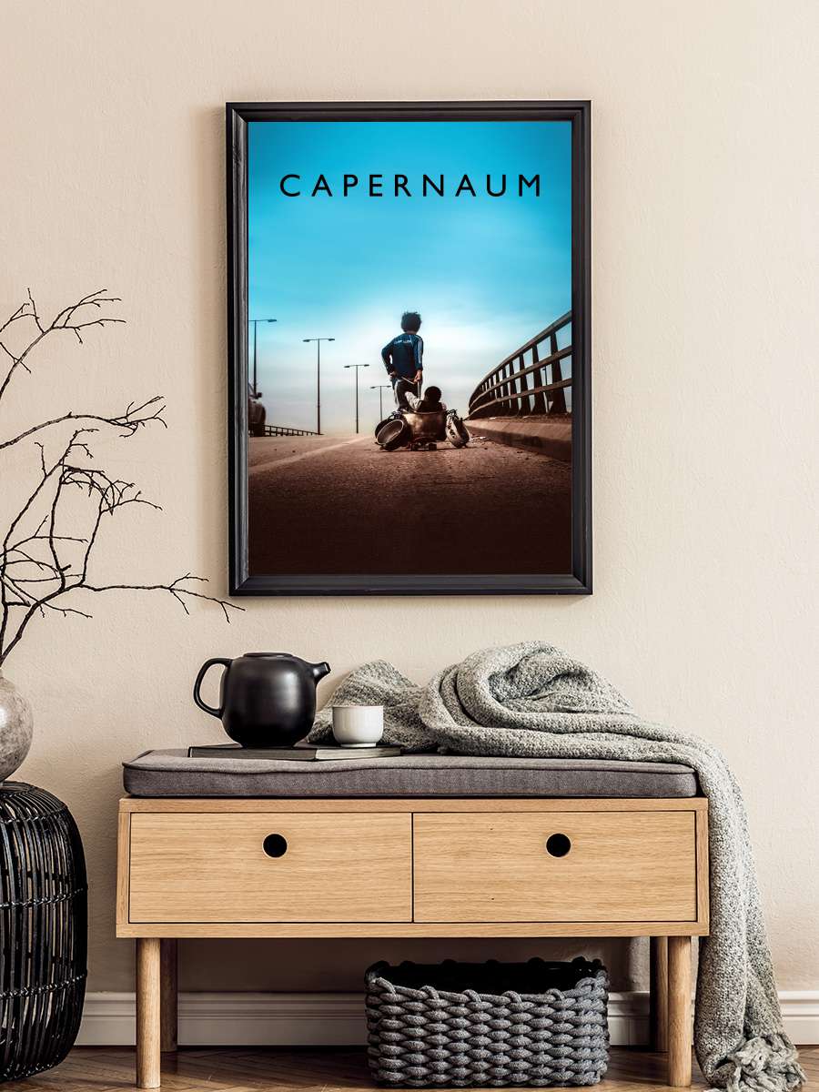 Kefernahum - کفرناحوم Film Tablo Siyah Çerçeveli Film Poster Afiş Tablo