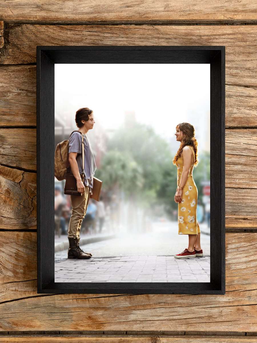 Beş Adım Uzakta - Five Feet Apart Film Tablo Siyah Çerçeveli Film Poster Afiş Tablo