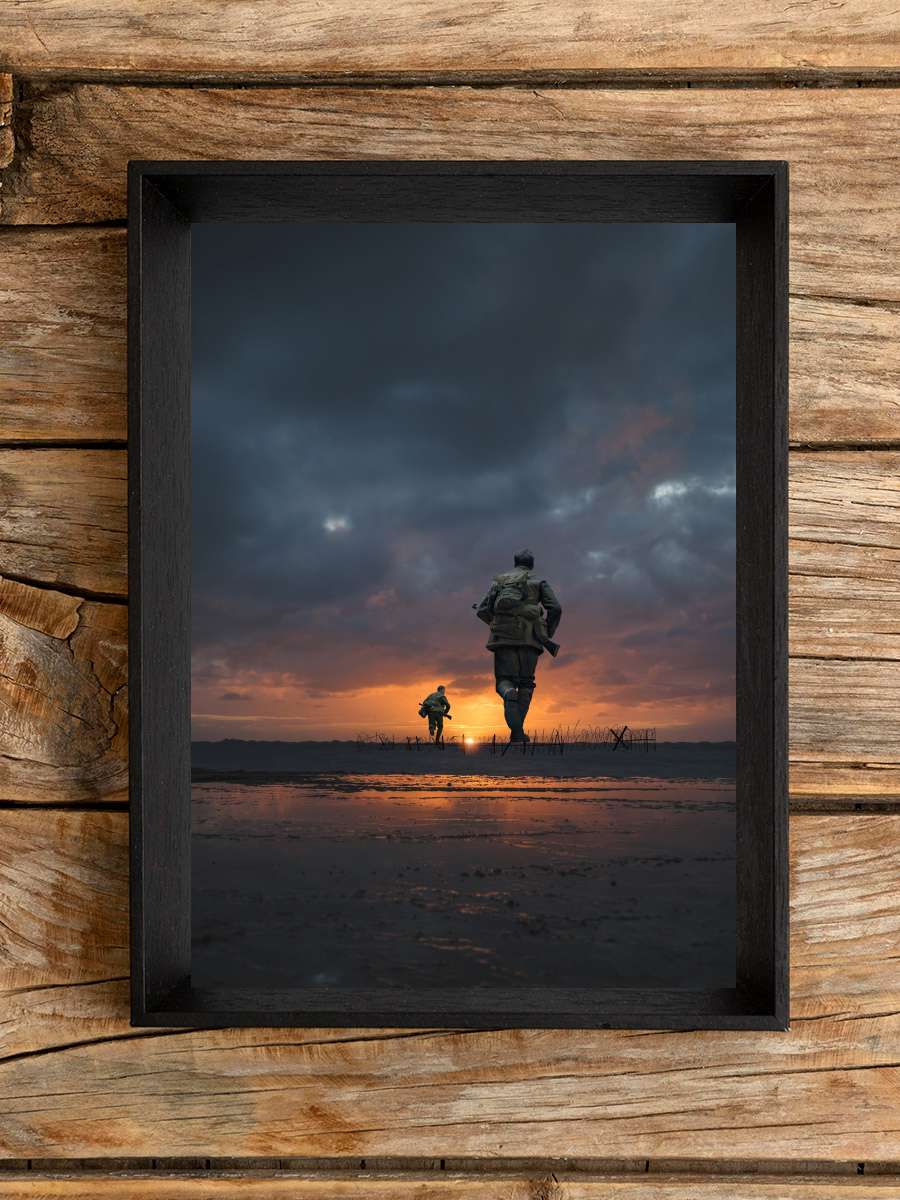 1917 Film Tablo Siyah Çerçeveli Film Poster Afiş Tablo