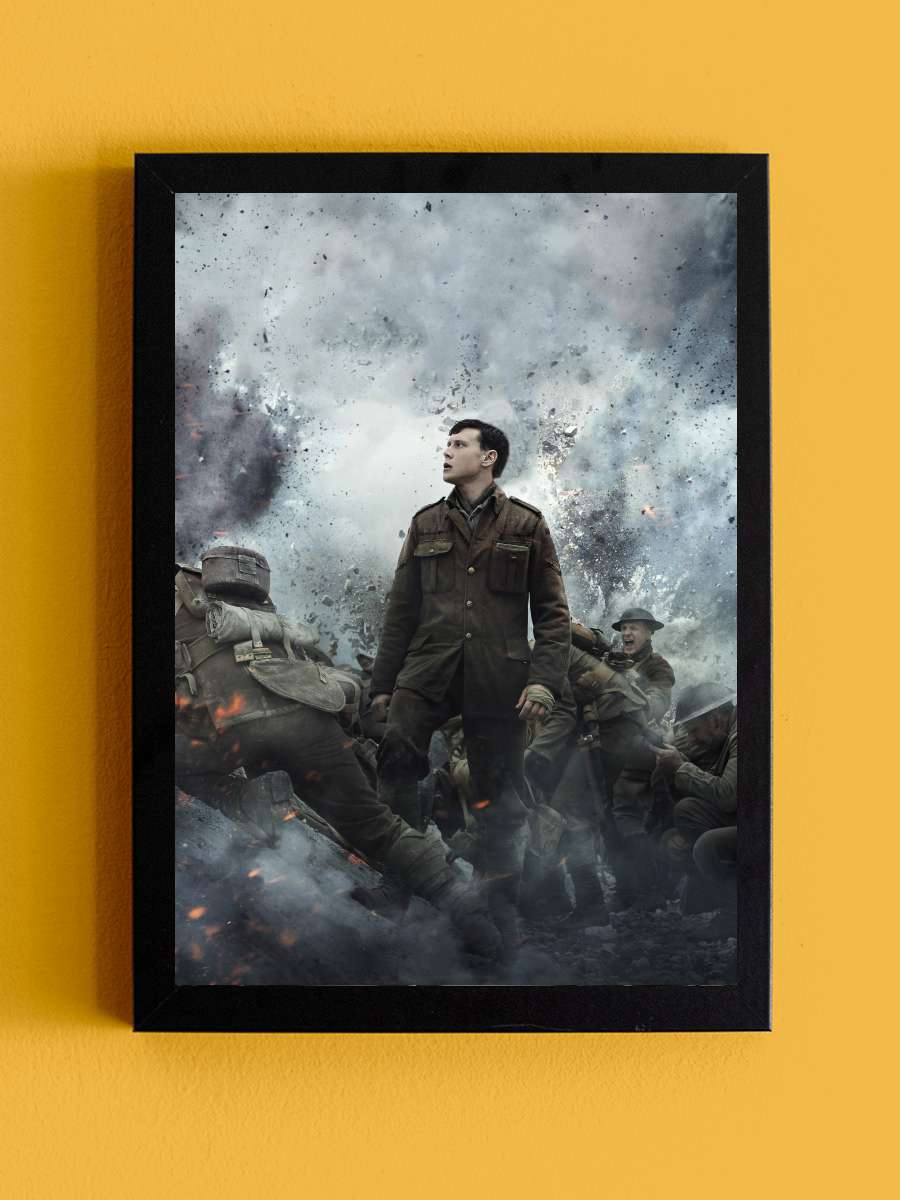 1917 Film Tablo Siyah Çerçeveli Film Poster Afiş Tablo