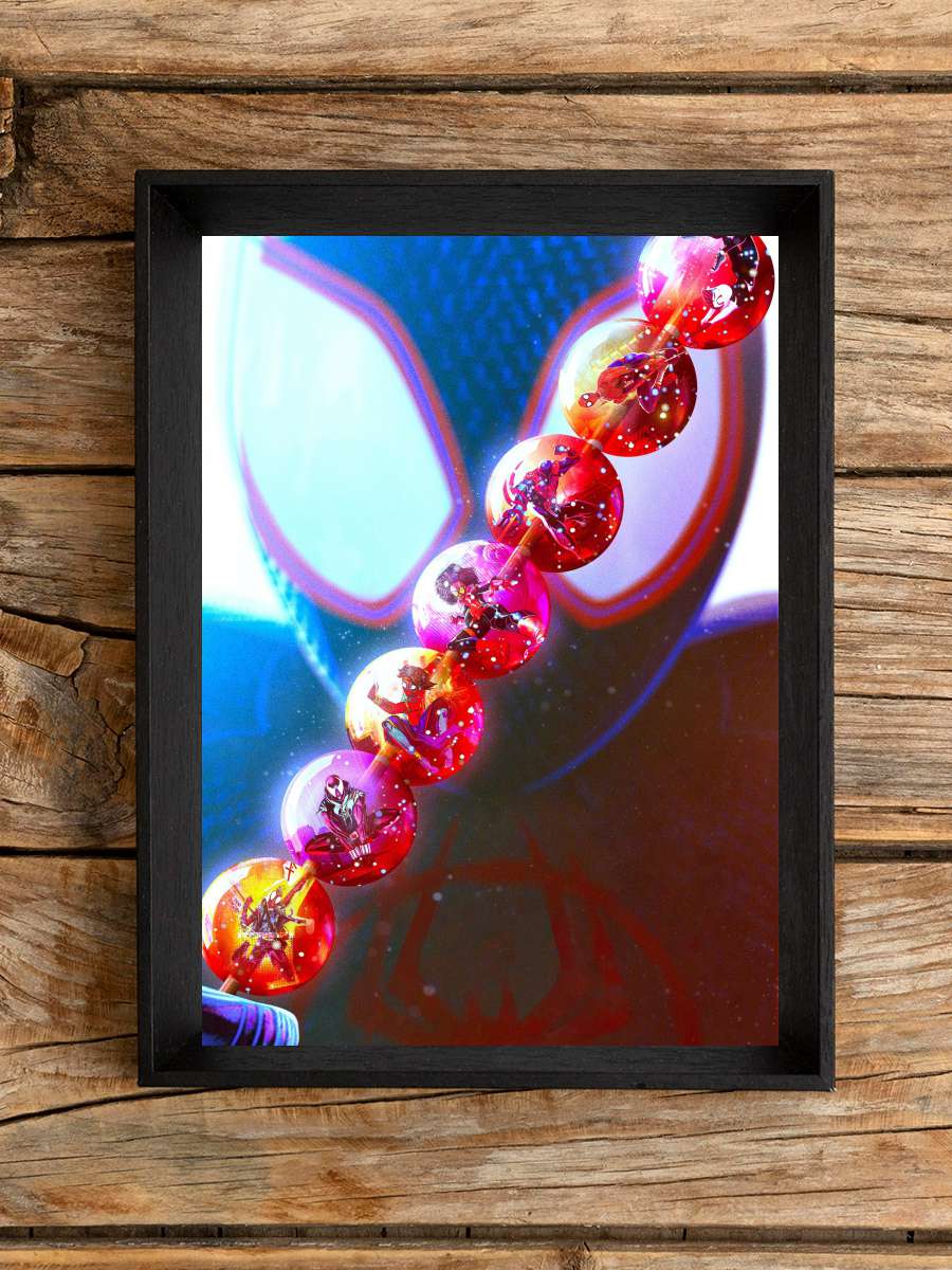Örümcek-Adam: Örümcek-Evrenine Geçiş - Spider-Man: Across the Spider-Verse Film Tablo Siyah Çerçeveli Film Poster Afiş Tablo