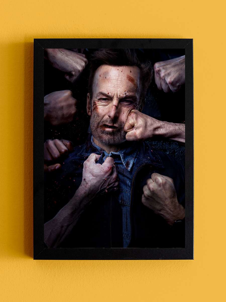 Önemsiz Biri - Nobody Film Tablo Siyah Çerçeveli Film Poster Afiş Tablo