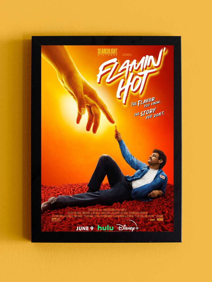 Flamin' Hot Film Tablo Siyah Çerçeveli Film Poster Afiş Tablo - En İyi Fiyatlarla