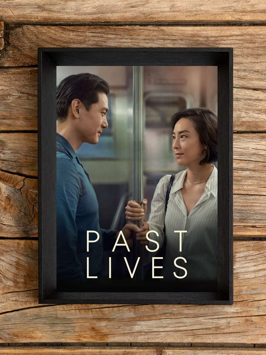 Başka Bir Hayatta - Past Lives Film Tablo Siyah Çerçeveli Film Poster Afiş Tablo