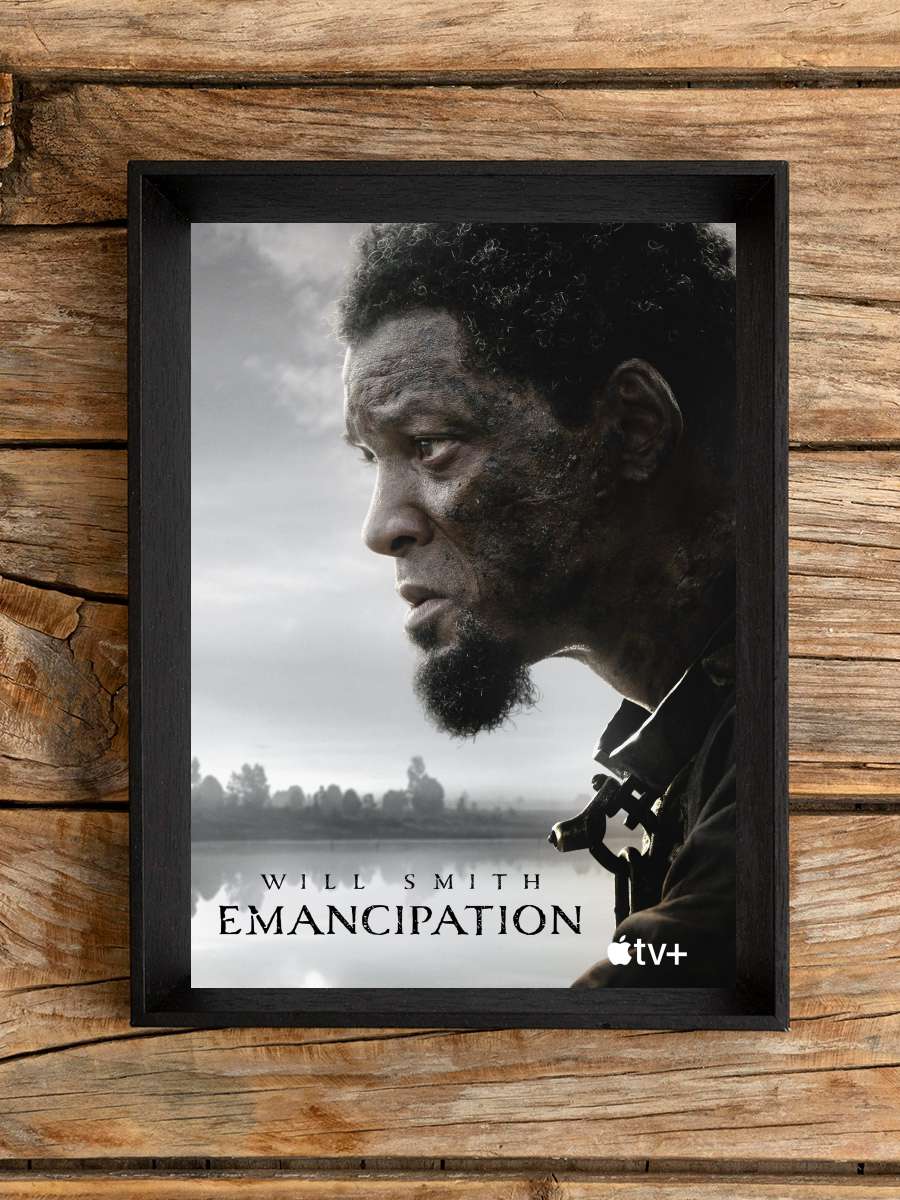 Emancipation Film Tablo Siyah Çerçeveli Film Poster Afiş Tablo