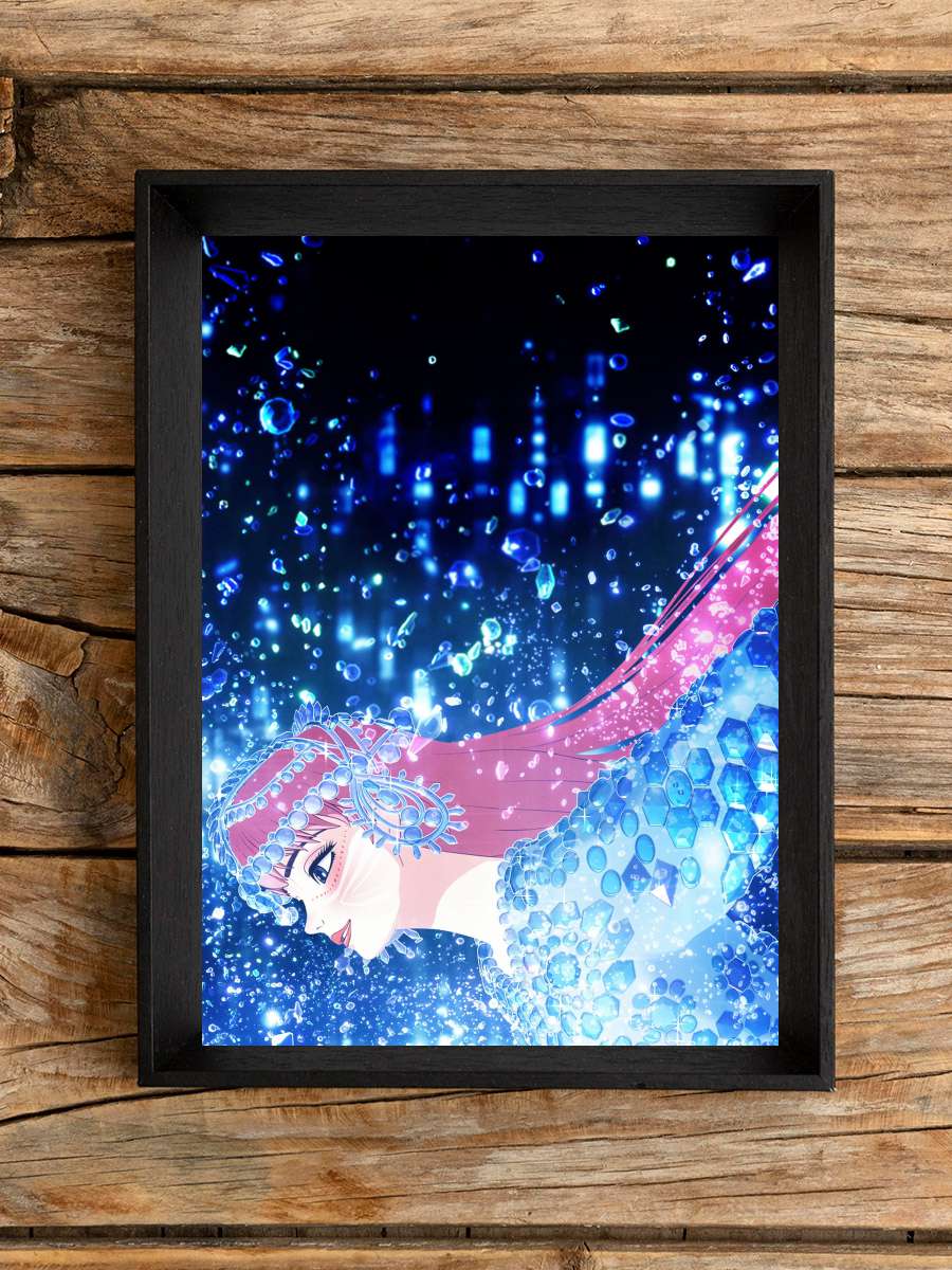 Belle - 竜とそばかすの姫 Film Tablo Siyah Çerçeveli Film Poster Afiş Tablo