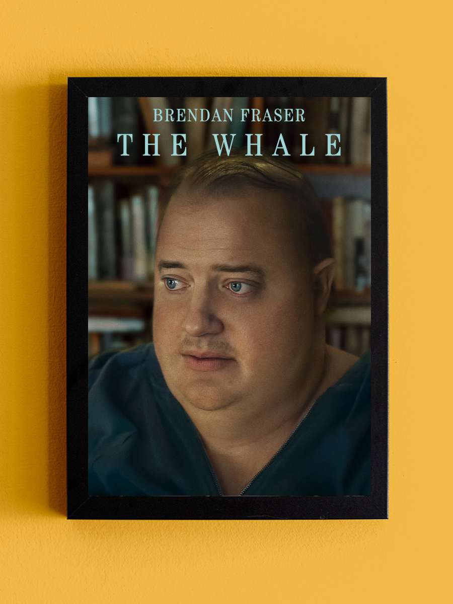 Balina - The Whale Film Tablo Siyah Çerçeveli Film Poster Afiş Tablo