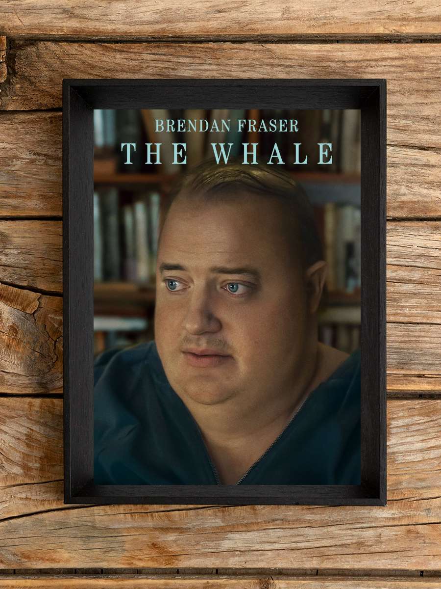 Balina - The Whale Film Tablo Siyah Çerçeveli Film Poster Afiş Tablo