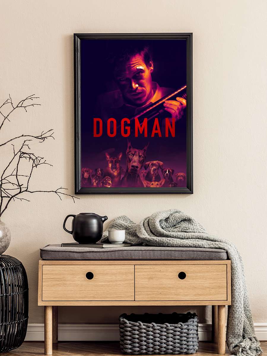 Dogman Film Tablo Siyah Çerçeveli Film Poster Afiş Tablo
