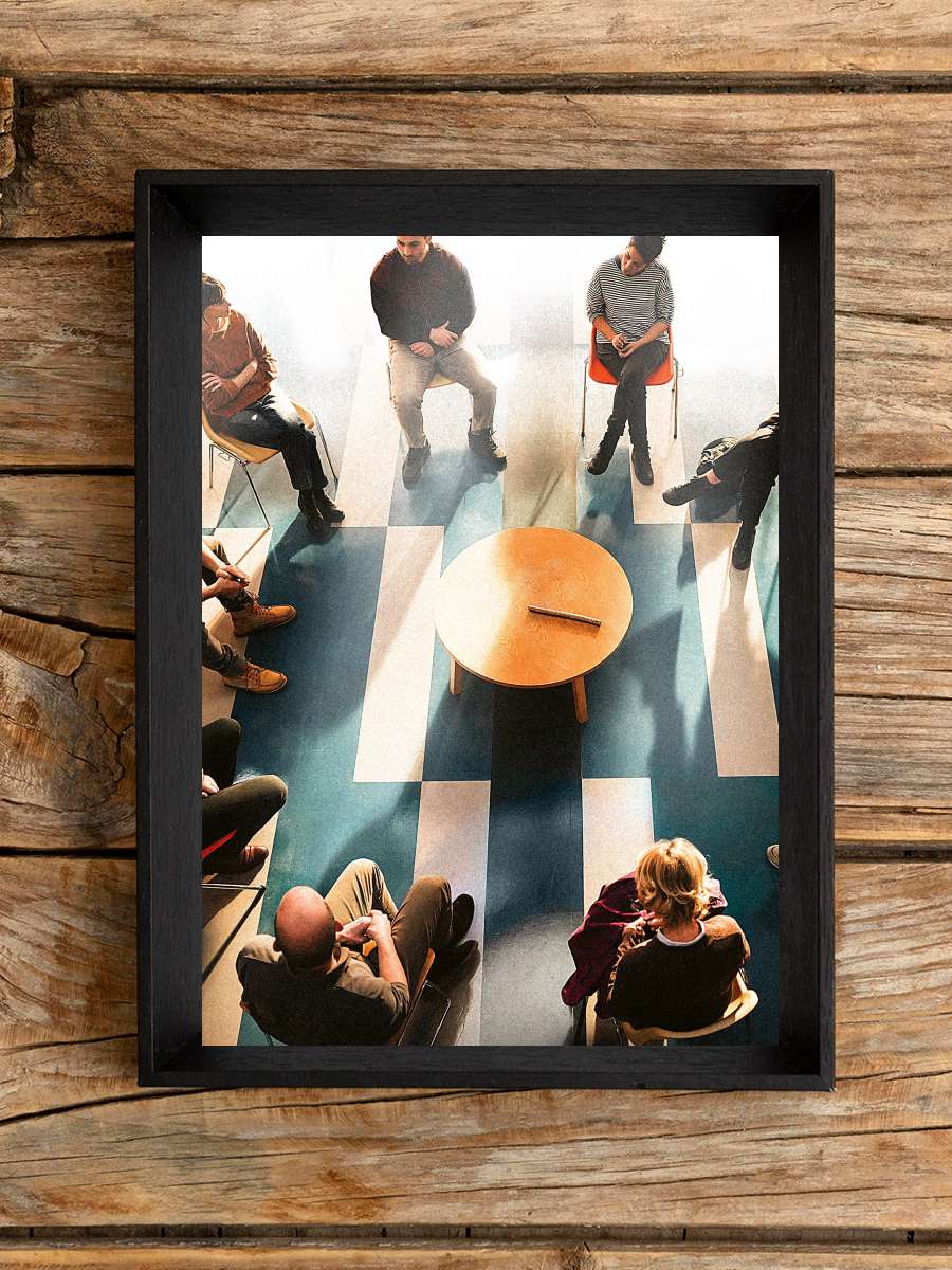 Je verrai toujours vos visages Film Tablo Siyah Çerçeveli Film Poster Afiş Tablo