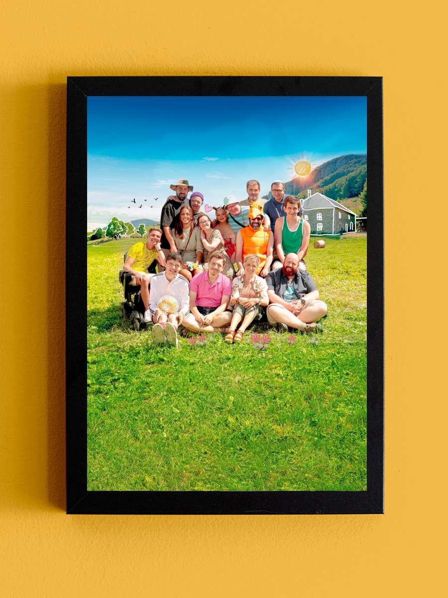 Un p'tit truc en plus Film Tablo Siyah Çerçeveli Film Poster Afiş Tablo - En İyi Fiyatlarla