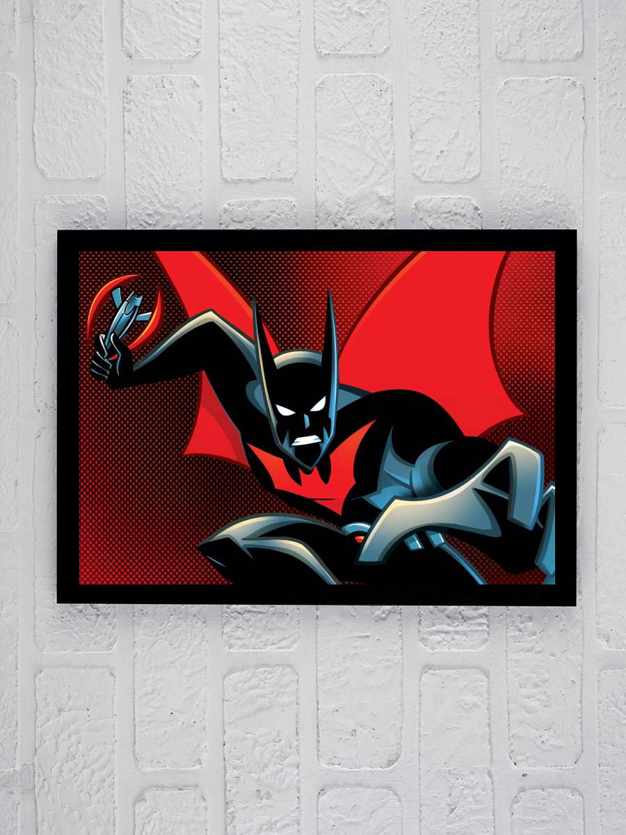Batman Beyond Dizi Tablo Siyah Çerçeveli Dizi Poster Duvar Tablo