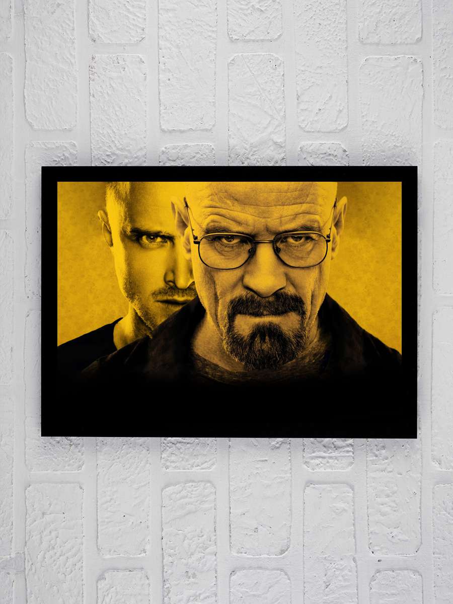 Breaking Bad Dizi Tablo Siyah Çerçeveli Dizi Poster Duvar Tablo
