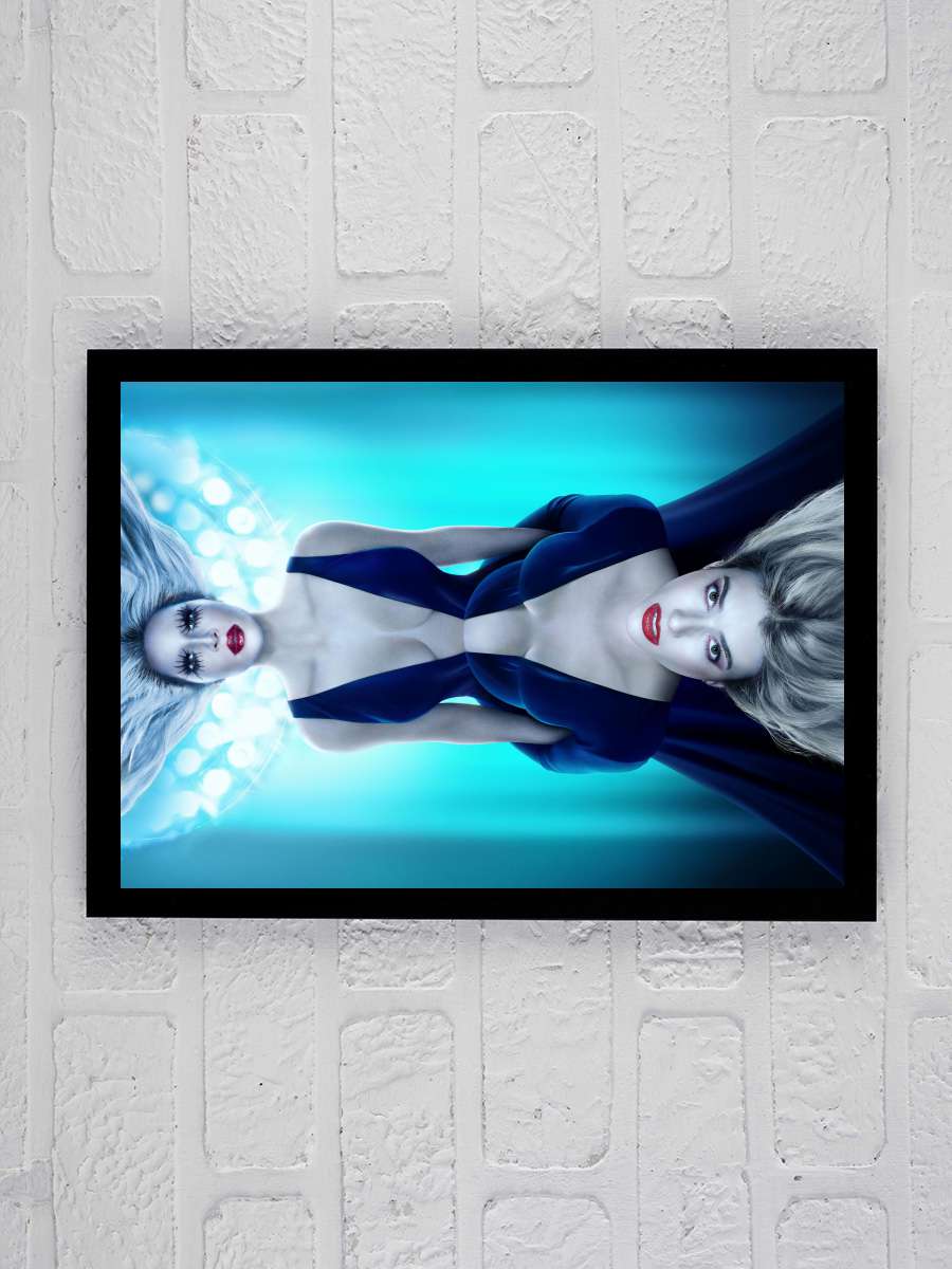 American Horror Story Dizi Tablo Siyah Çerçeveli Dizi Poster Duvar Tablo