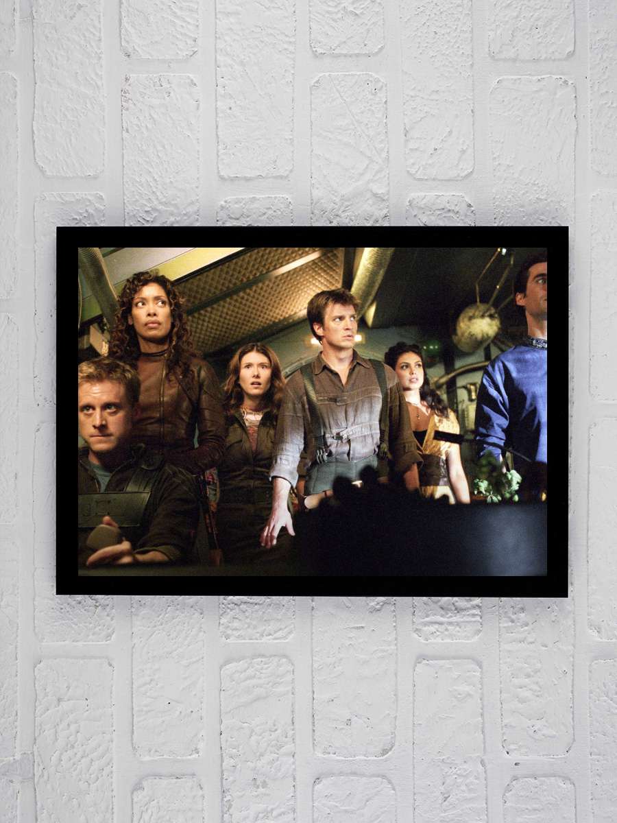 Firefly Dizi Tablo Siyah Çerçeveli Dizi Poster Duvar Tablo