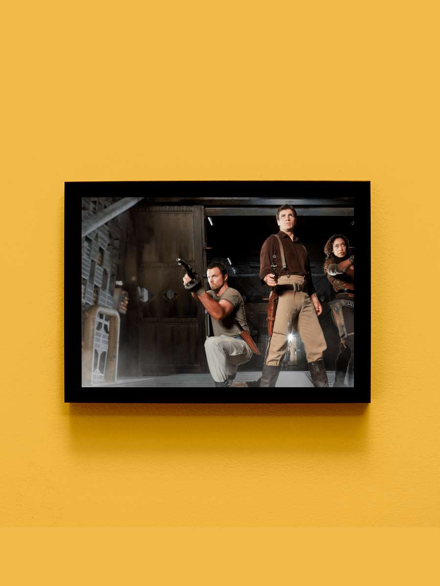 Firefly Dizi Tablo Siyah Çerçeveli Dizi Poster Duvar Tablo - En İyi Fiyatlarla