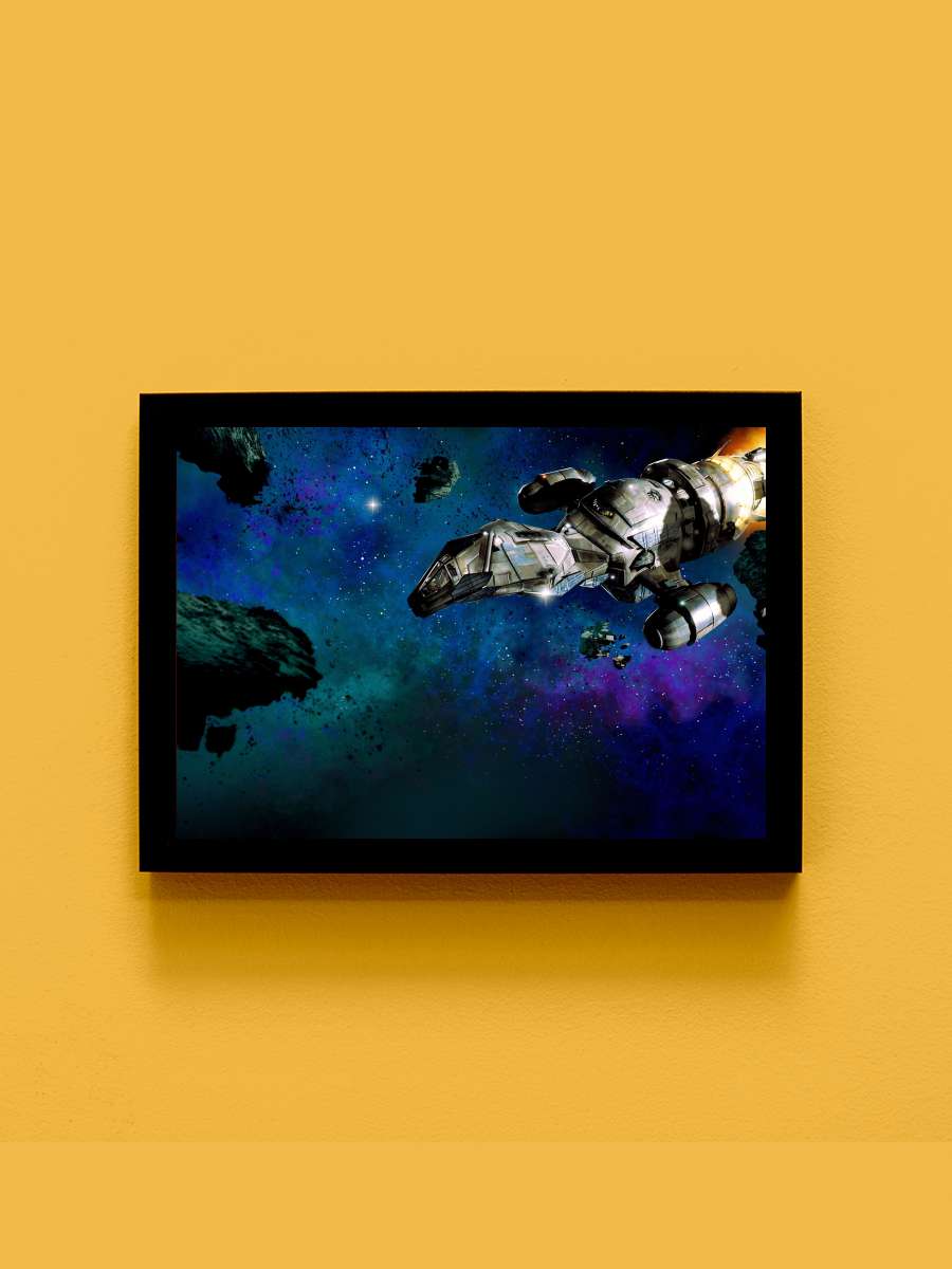 Firefly Dizi Tablo Siyah Çerçeveli Dizi Poster Duvar Tablo