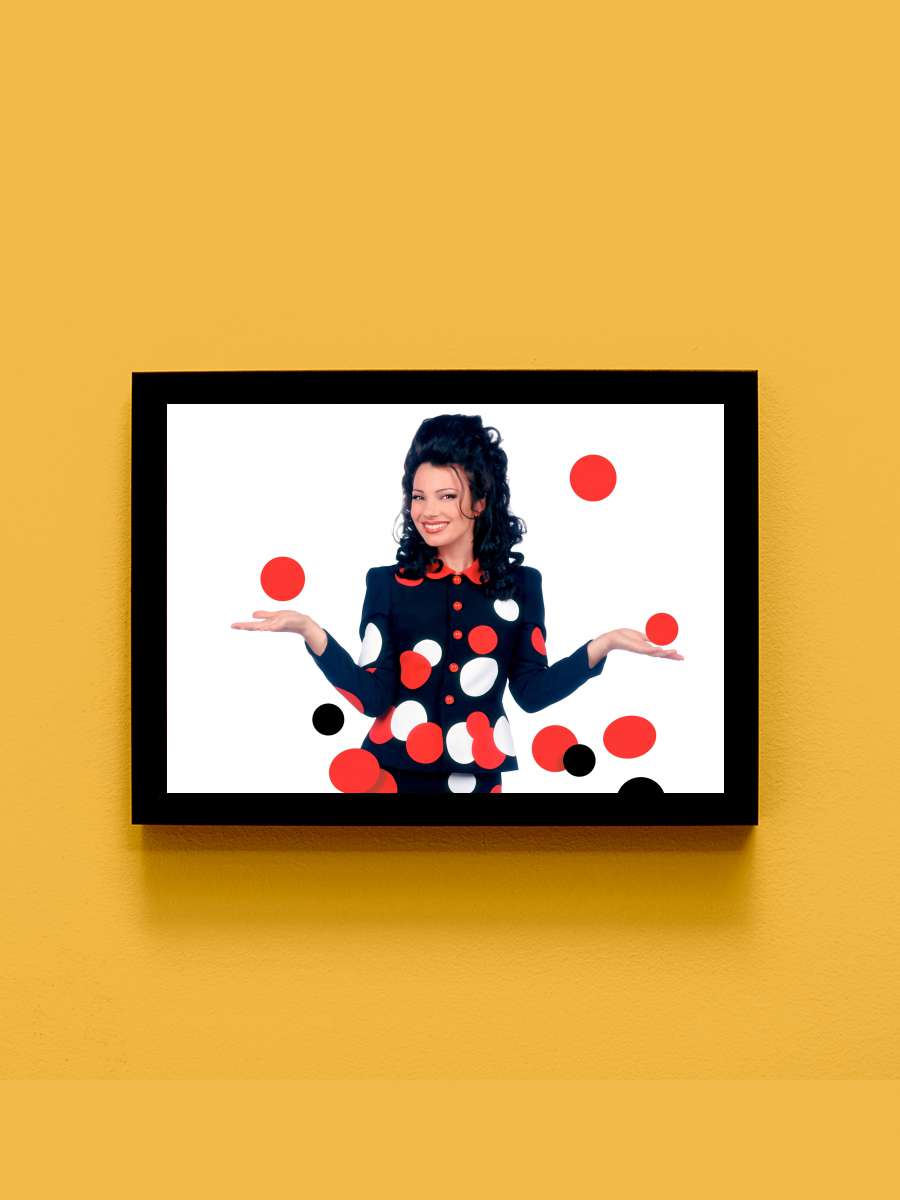 The Nanny Dizi Tablo Siyah Çerçeveli Dizi Poster Duvar Tablo - En İyi Fiyatlarla