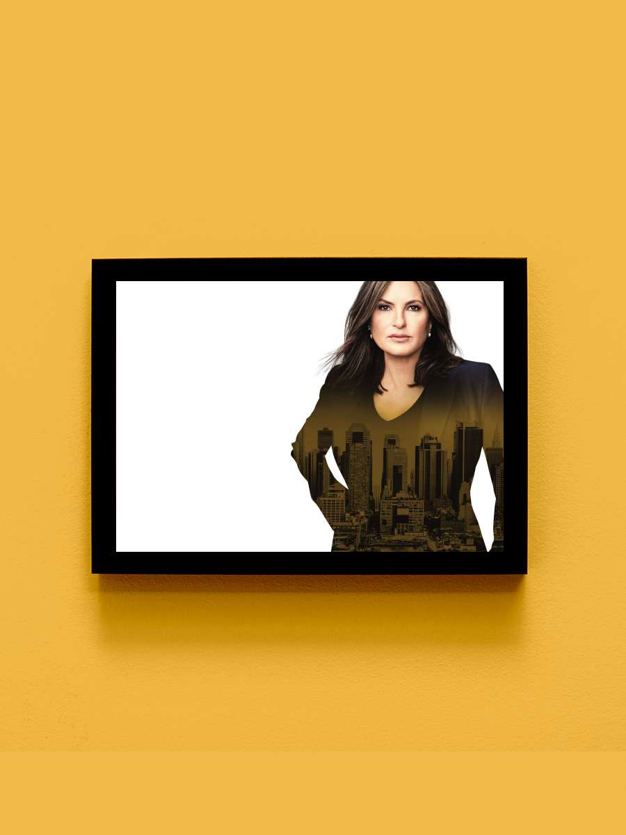 Law & Order: Special Victims Unit Dizi Tablo Siyah Çerçeveli Dizi Poster Duvar Tablo