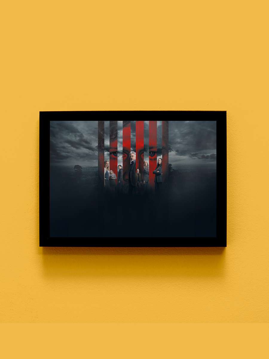 Criminal Minds Dizi Tablo Siyah Çerçeveli Dizi Poster Duvar Tablo