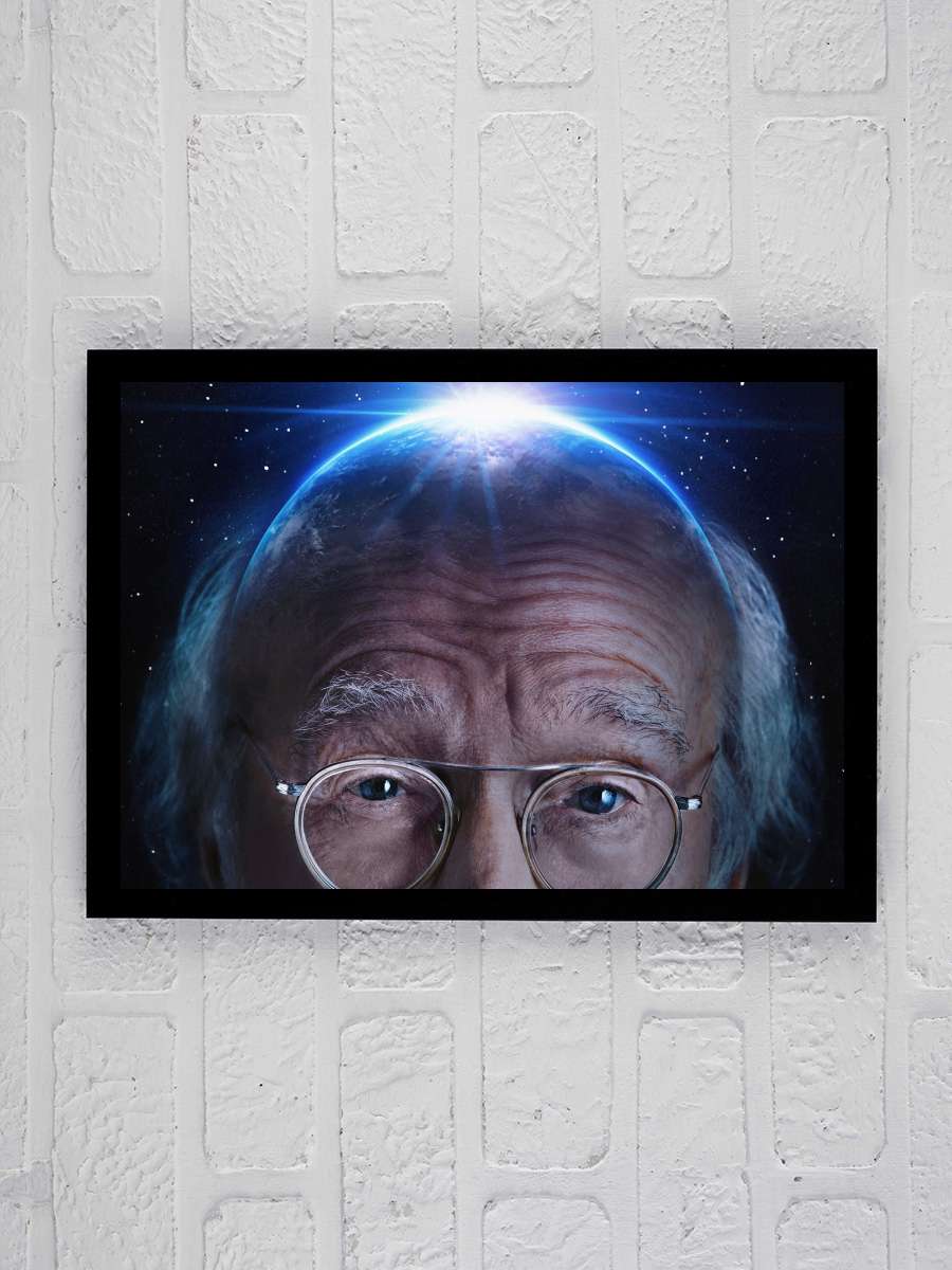 Curb Your Enthusiasm Dizi Tablo Siyah Çerçeveli Dizi Poster Duvar Tablo