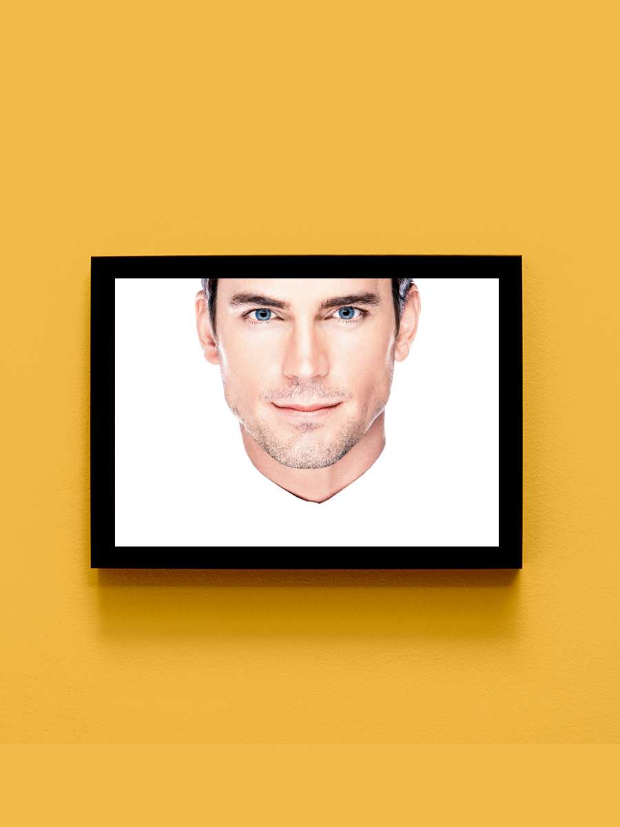 White Collar Dizi Tablo Siyah Çerçeveli Dizi Poster Duvar Tablo