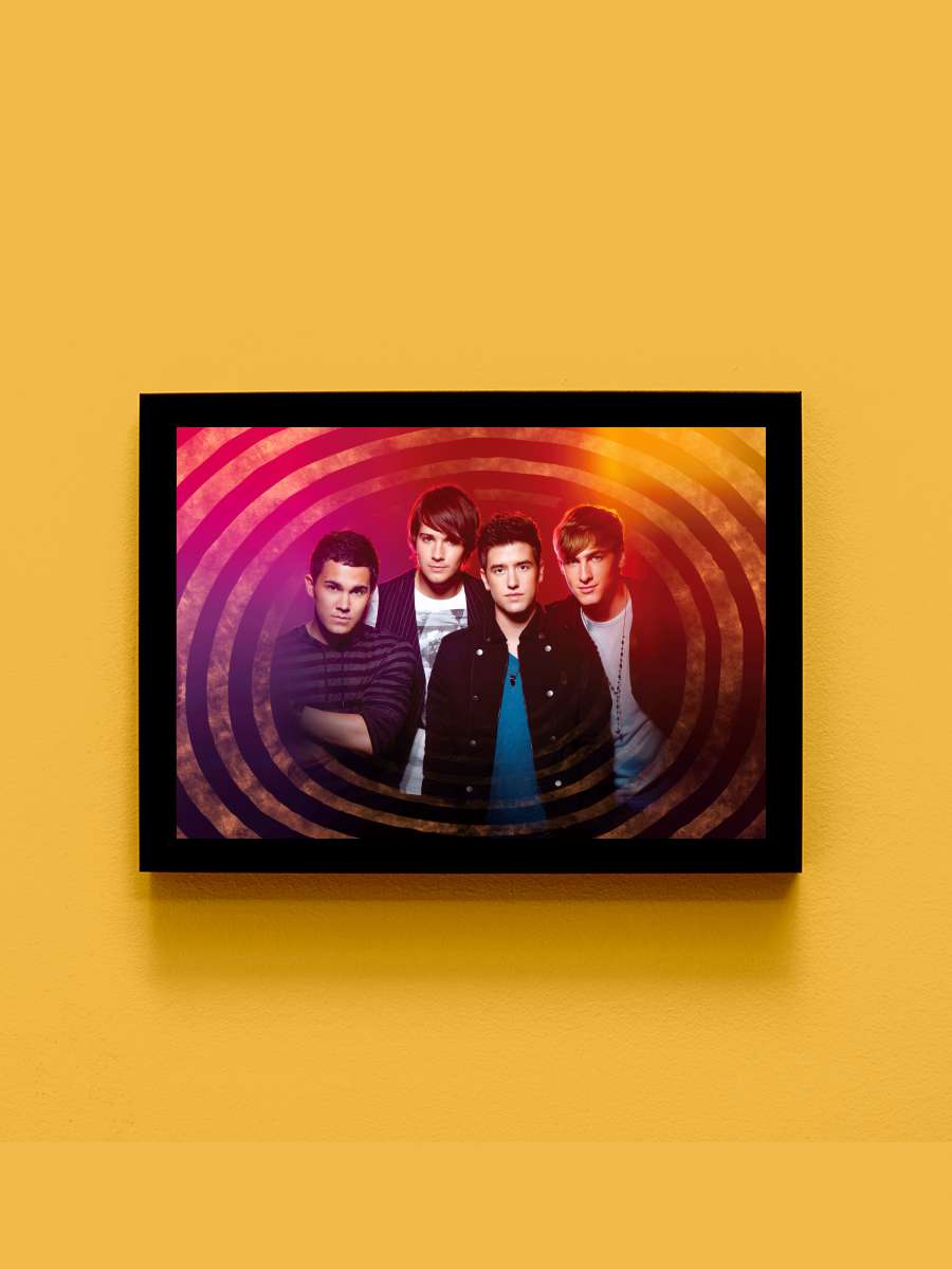 Big Time Rush Dizi Tablo Siyah Çerçeveli Dizi Poster Duvar Tablo - En İyi Fiyatlarla