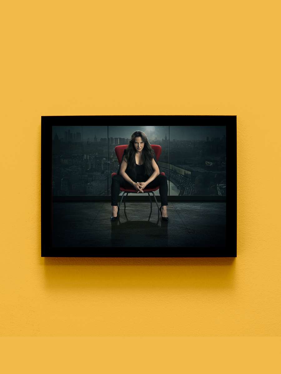 Güneyin Kraliçesi - La Reina del Sur Dizi Tablo Siyah Çerçeveli Dizi Poster Duvar Tablo - En İyi Fiyatlarla