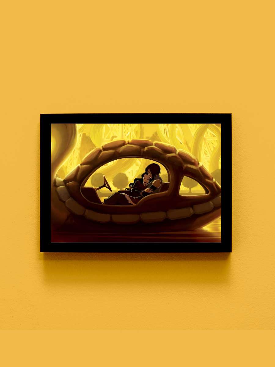 Avatar: The Legend of Korra - The Legend of Korra Dizi Tablo Siyah Çerçeveli Dizi Poster Duvar Tablo - En İyi Fiyatlarla