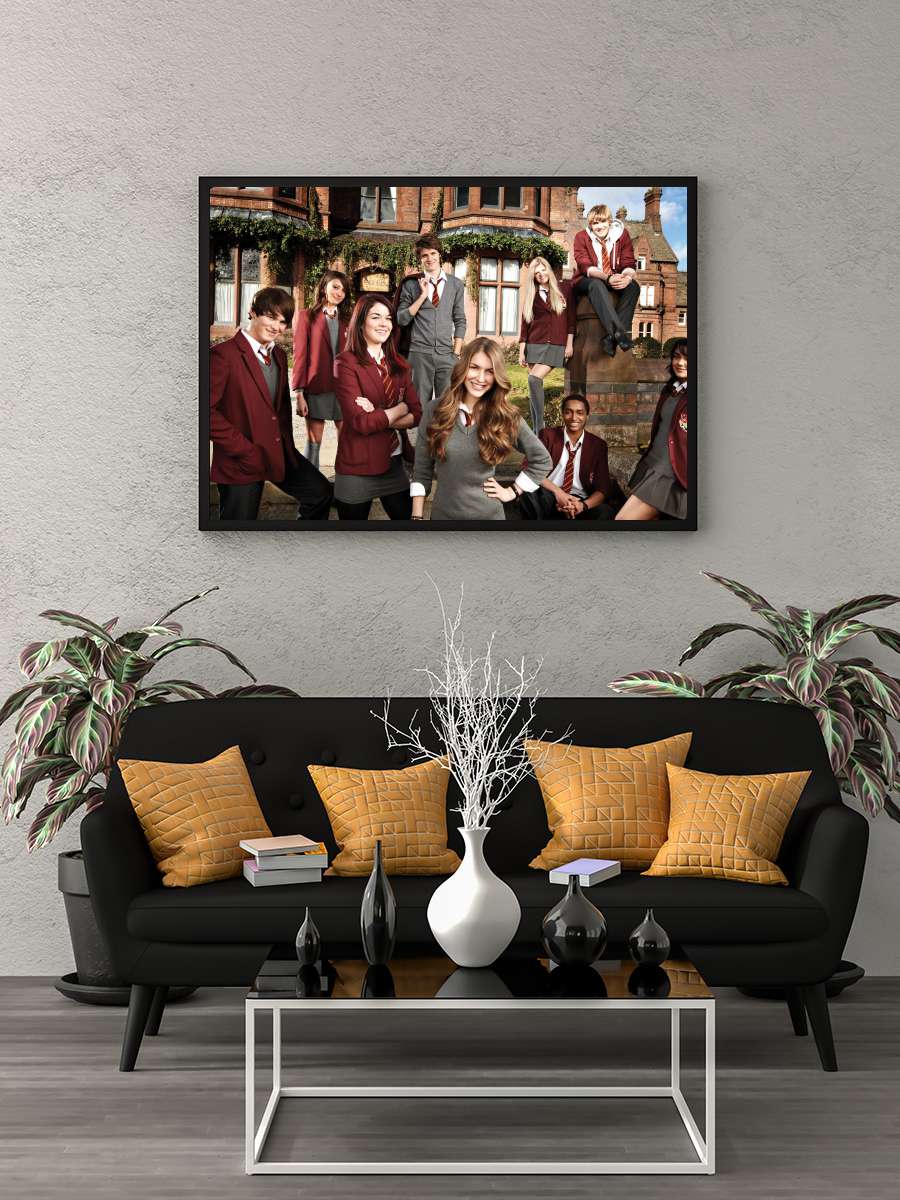 Anubis Evi - House of Anubis Dizi Tablo Siyah Çerçeveli Dizi Poster Duvar Tablo