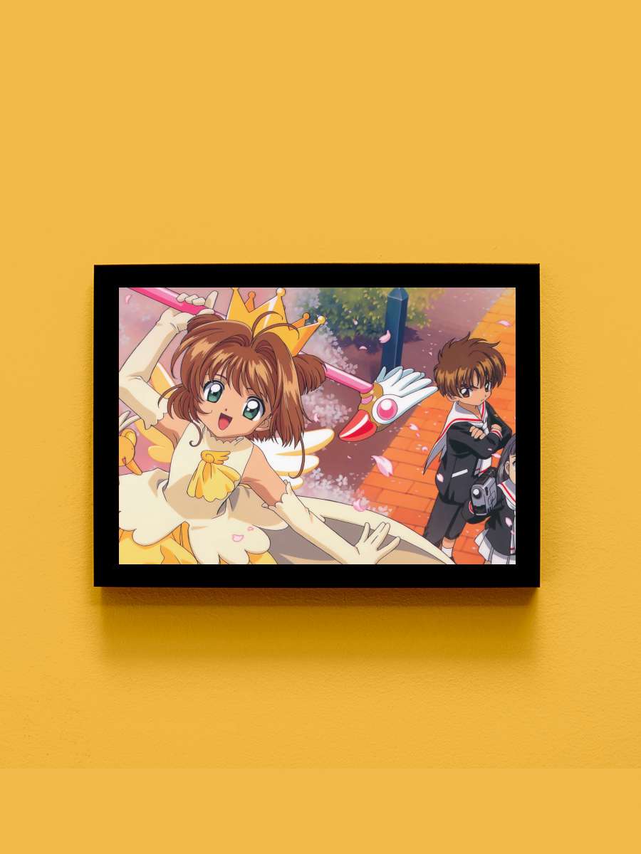 カードキャプターさくら Dizi Tablo Siyah Çerçeveli Dizi Poster Duvar Tablo - En İyi Fiyatlarla