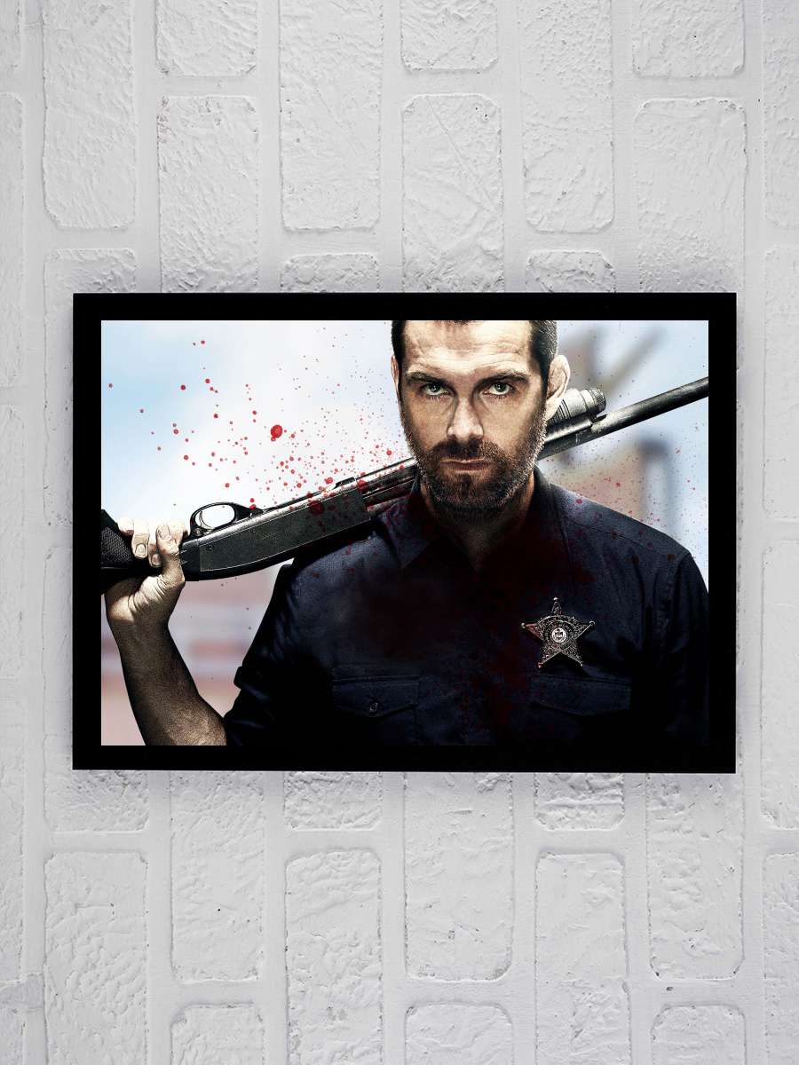 Banshee Dizi Tablo Siyah Çerçeveli Dizi Poster Duvar Tablo