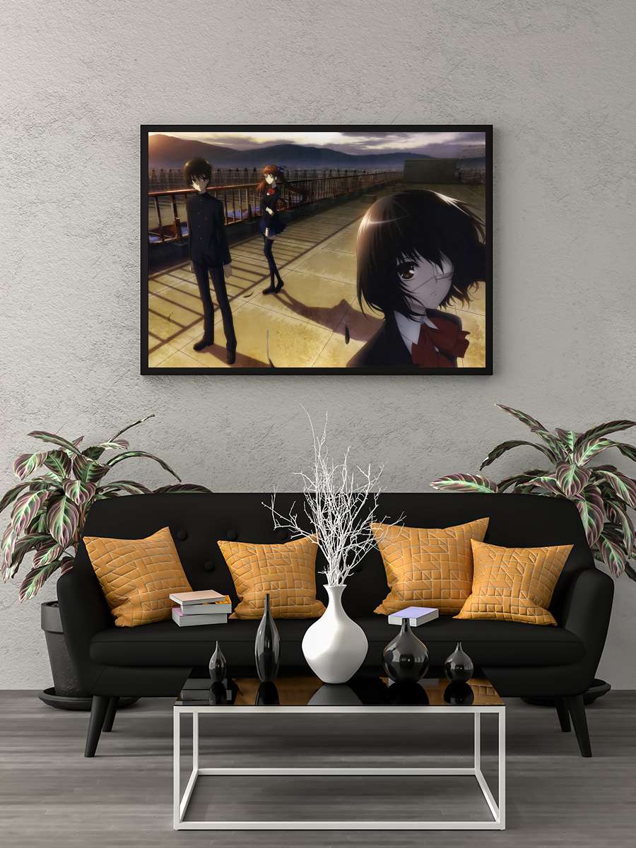 Another Dizi Tablo Siyah Çerçeveli Dizi Poster Duvar Tablo