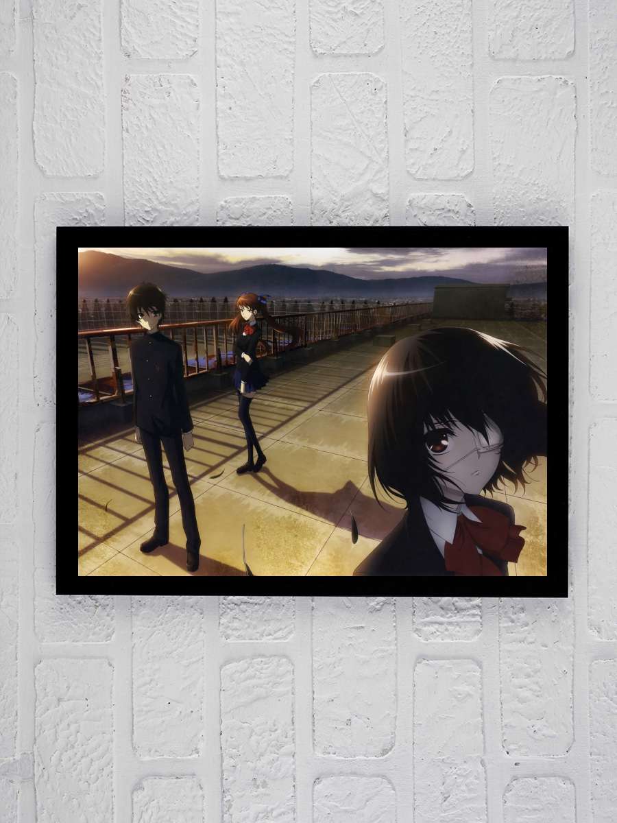 Another Dizi Tablo Siyah Çerçeveli Dizi Poster Duvar Tablo