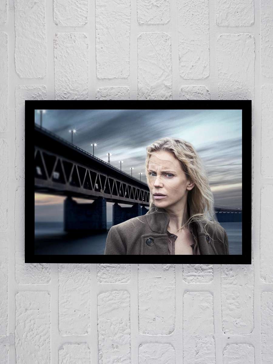 Köprü - Bron/Broen Dizi Tablo Siyah Çerçeveli Dizi Poster Duvar Tablo