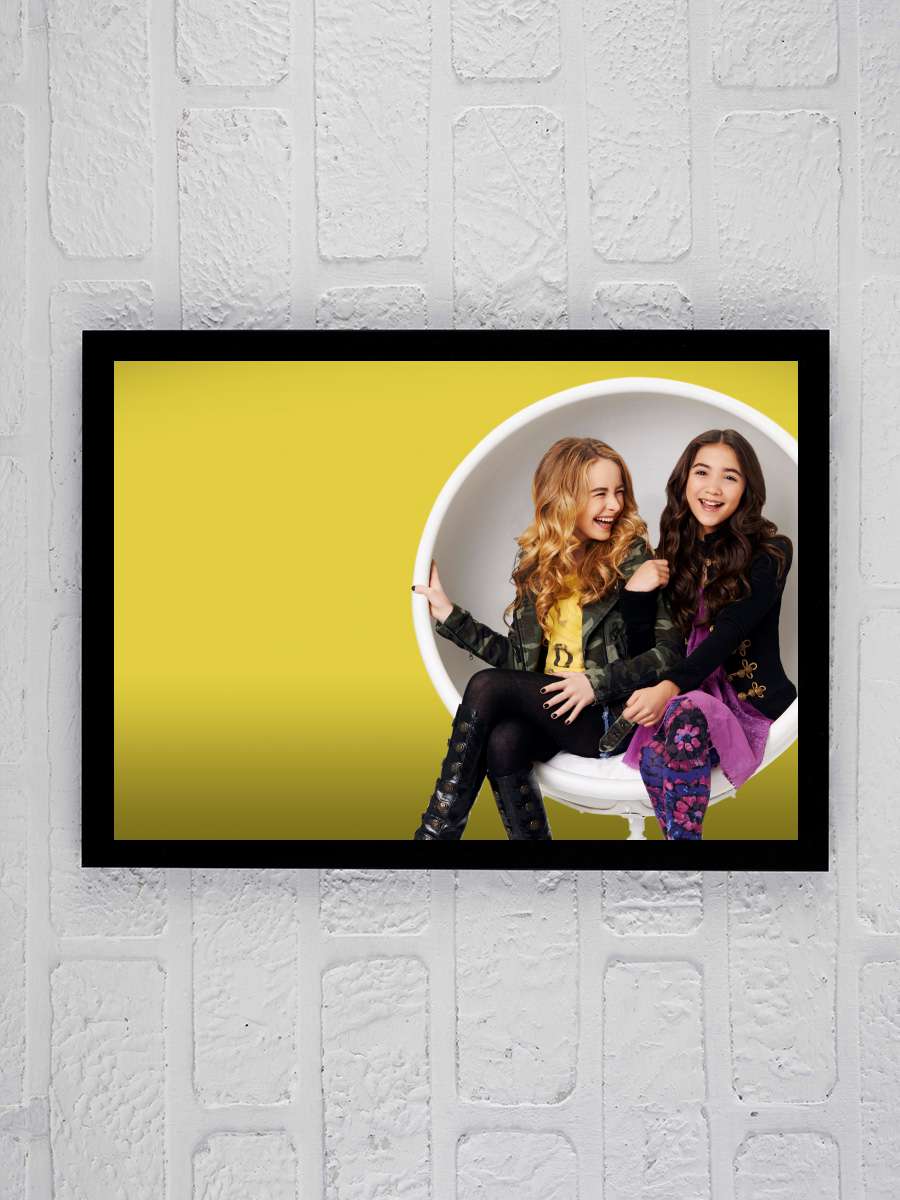 Girl Meets World Dizi Tablo Siyah Çerçeveli Dizi Poster Duvar Tablo