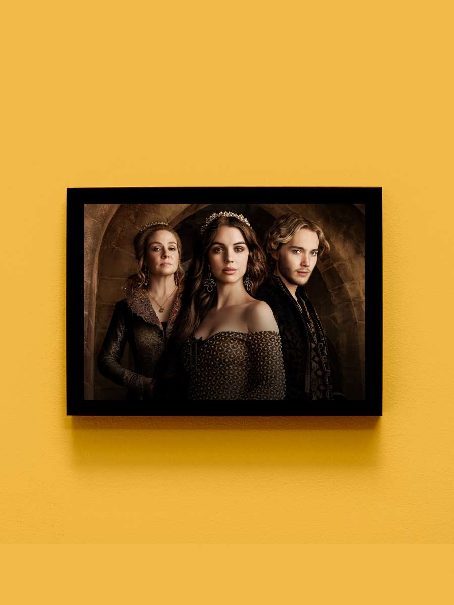Reign Dizi Tablo Siyah Çerçeveli Dizi Poster Duvar Tablo - En İyi Fiyatlarla
